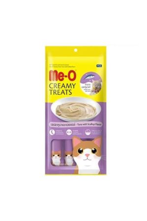 ME-O Gold Creamy Ton Balıklı ve Biotin Kedi Ödül Maması 15 Gr x 4 Adet