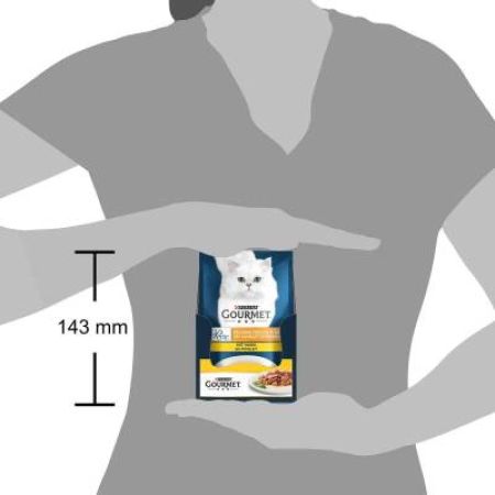 Gourmet Perle Pouch Izgara Tavuklu Yetişkin Kedi Konservesi 26 Adet X 85 gr