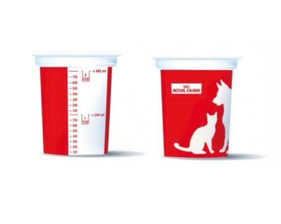 Royal Canin Kedi ve Köpek Mama Ölçü Kabı / Bardağı 480 Ml