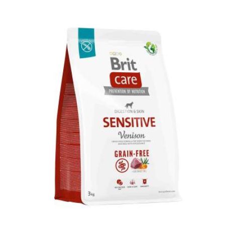 Brit Care Sensitive Geyikli ve Patatesli Tahılsız Köpek Maması 3 kg