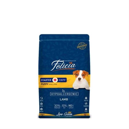 Felicia Az Tahıllı Kuzu Etli Small Mini Yavru Köpek Maması 3 kg 2 Adet