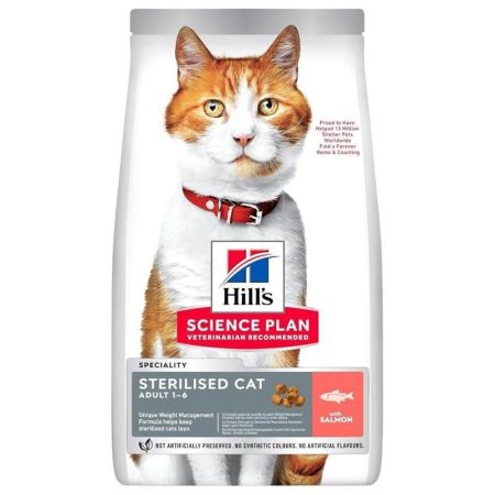 Hill's Somonlu Kısırlaştırılmış Yetişkin Kedi Maması 1,5 kg