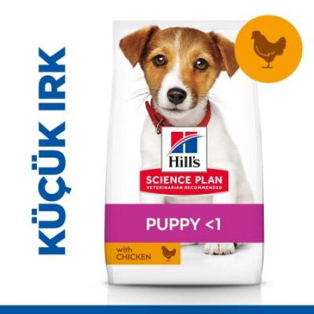 Hill's SCIENCE PLAN Küçük ve Mini Irk Tavuklu Yavru Köpek Maması 1,5 kg