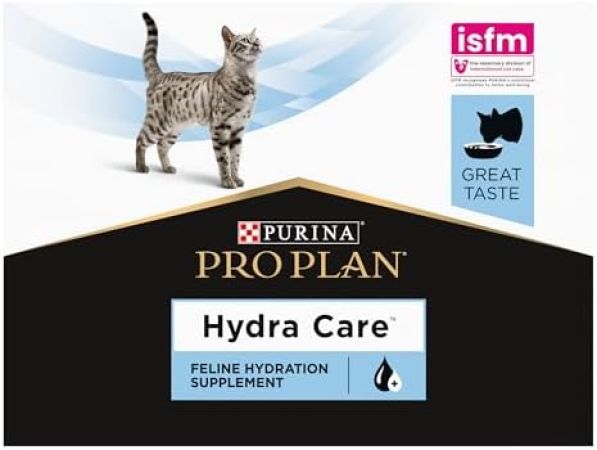 Pro Plan Hydra Care Kediler İçin Su Alımını Destekleyici Yetişkin Tavuklu Besin Takviyesi 10 x 85 gr