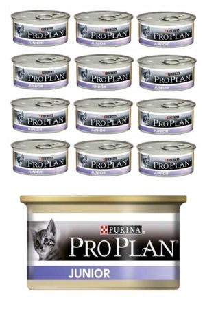 Pro Plan Junior Tavuklu Yavru Kedi Konservesi 85 G*12 Adet