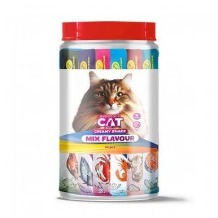 Euro Gold Kedi Ödül Çubuğu Sıvı Karışık Paket 30 Adet X 15 gr