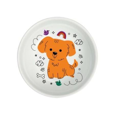 Natura Rainbow Köpek Seramik Mama Kabı 400 ml 15 cm