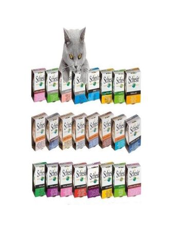 Schesir Karışık Konserve Yetişkin Kedi Maması 24 x 85 G