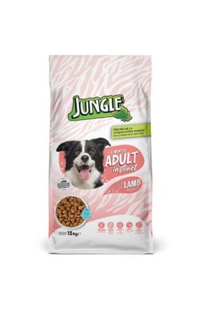 Jungle Kuzu Etli Yetişkin Köpek Maması 15 Kg