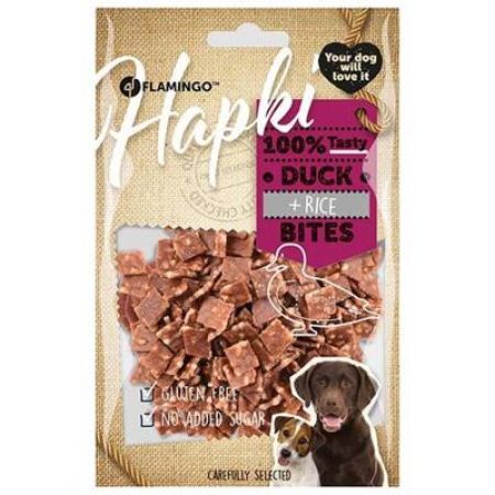 Flamingo Hapki Glutensiz Ördekli Bites Köpek Ödülü 85 gr