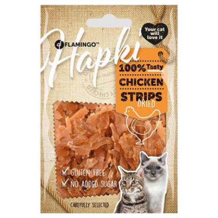 Flamingo Hapki Tavuklu Glutensiz Şerit Kedi Ödülü 50 gr