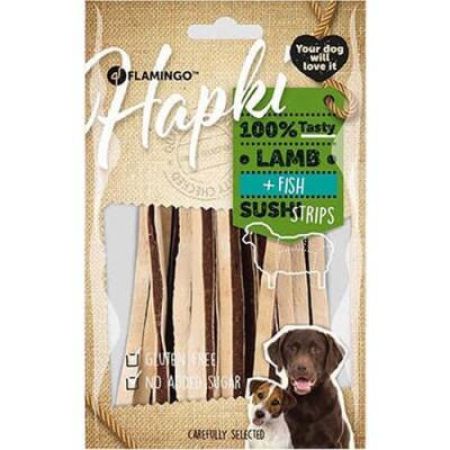 Flamingo Hapki Glutensiz Kuzu ve Balıklı Sushi Köpek Ödülü 85 gr