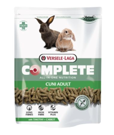 Versele Laga Complete Cunı Adult Yetişkin Tavşan Pelet Yem 500 Gr
