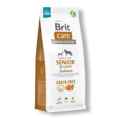 Brit Care Skin & Coat Tahılsız Somonlu ve Patatesli Yaşlı Köpek Maması 12 kg