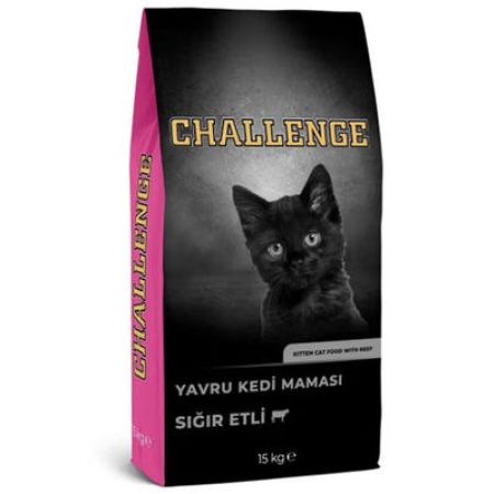 Challenge Kitten Sığır Etli Yavru Kedi Maması 15 Kg 