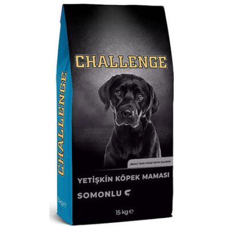 Challenge Somonlu Yetişkin Köpek Maması 15 Kg