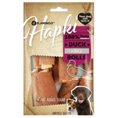 Flamingo Hapki Ördekli Rulo Köpek Ödül Maması 85 Gr