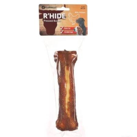 Flamingo Rhide Tavuk Sargılı Kemik Köpek Ödül Maması 20 Cm 210 Gr