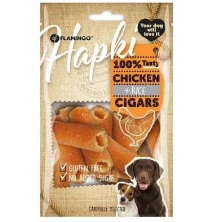 Flamingo Hapki Tavuklu ve Pirinçli Rulo Köpek Ödül Maması 85 Gr