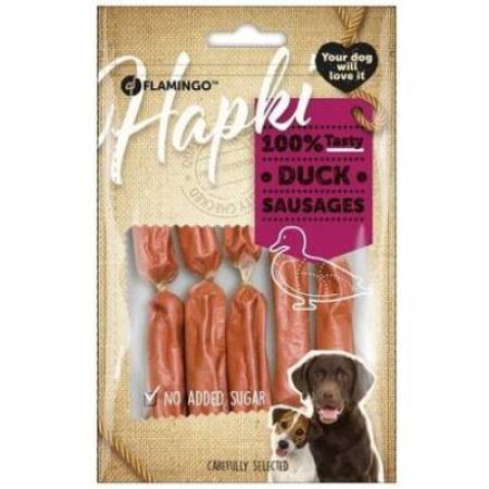 Flamingo Hapki Ördekli Sosis Köpek Ödül Maması 85 Gr