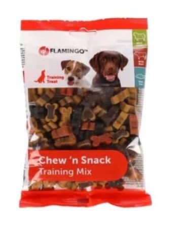 Flamingo Chew'n Kemik Şeklinde Karışık Çeşitli Köpek Ödül Maması 150 gr