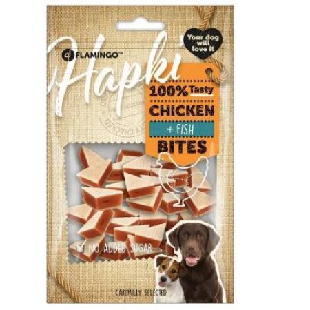 Flamingo Hapki Tavuklu ve Balıklı Sandviç Köpek Ödül Maması 85 gr