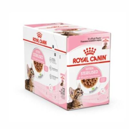 Royal Canin Kitten Gravy Kısırlaştırılmış Yavru Kedi Konservesi 85 Gr x 12 Adet