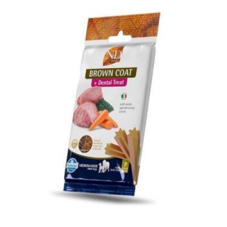 N&D Brown Coat Diş Sağlığı Medium/Maxi Köpek Ödülü 100 Gr
