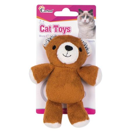 Eastland Catnipli Peluş Ayı Kedi Oyuncağı 12 cm