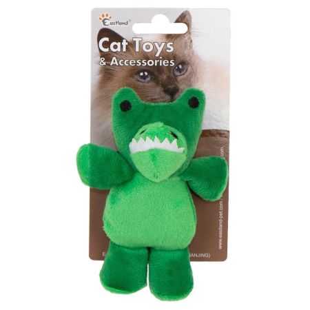 Eastland Catnipli Peluş Timsah Kedi Oyuncağı 12 cm