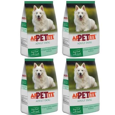 Appetite Kuzulu Yetiskin Köpek Mamasi 3kg*4 Adet