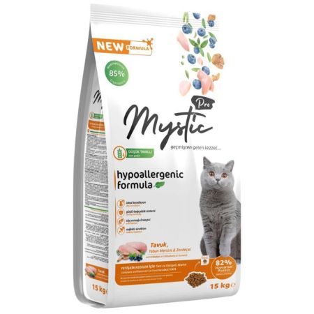 Mystic Pro Tavuklu Yetişkin Kedi Maması 15 kg