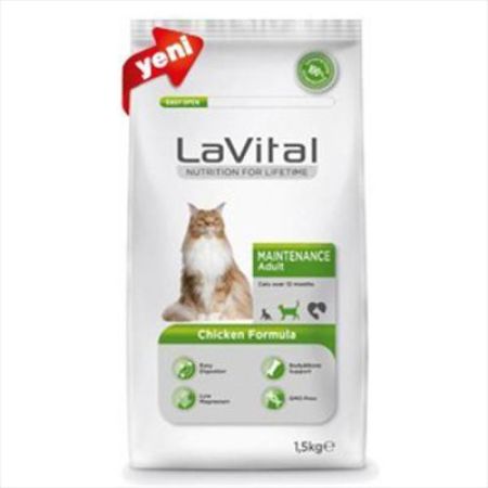 La Vital Maintenance Tavuklu Kedi Maması 1.5 KG