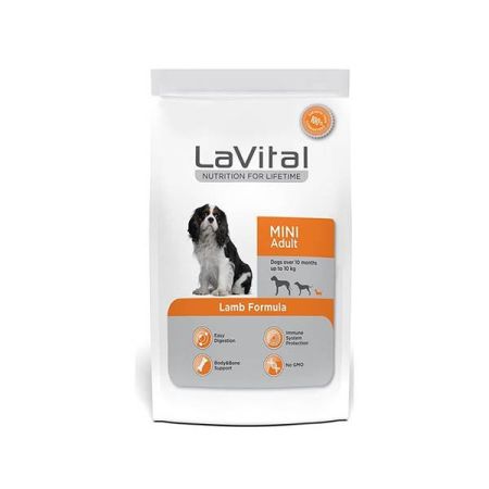 LaVital Küçük Irk Yetişkin Kuru Köpek Maması (Mini Adult) Kuzu Etli 1.5 kg