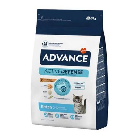 Advance Tavuklu & Pirinçli Yavru Kedi Maması 3 KG