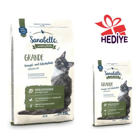 Sanabelle Grande Tahılsız Kümes Hayvanlı Kedi Maması 10 Kg