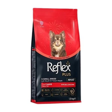 Reflex Plus Kuzu Etli Küçük Irk Yetişkin Köpek Maması 1.5 Kg