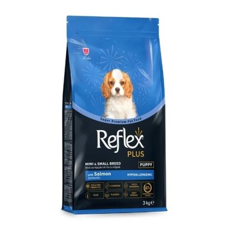 Reflex Plus Somonlu Mini ve Küçük Irk Yavru Köpek Maması 3 Kg