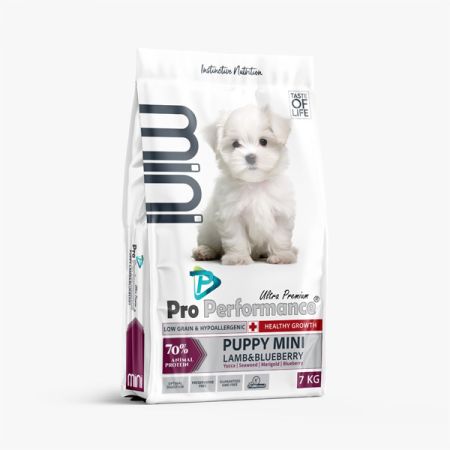 Pro Performance Kuzu Etli ve Yaban Mersinli Küçük Irk Köpek Maması 7 Kg