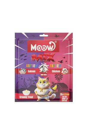 Moow Karışık Yavru Somonlu Tavuklu Keçi Sütlü 30x12g