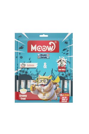 Moow Somonlu Keçi Sütlü Kedi Krema Ödülü 30x12g