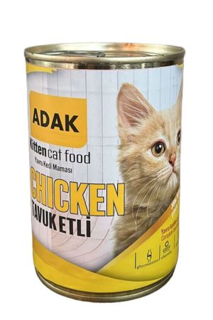 Tavuk Etli Yavru Kedi Maması Konservesi 24 x 415 G