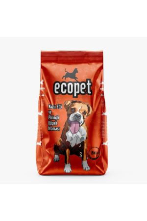 Ecopet Kuzu Etli Ve Pirinçli 15 Kg Yetişkin Köpek Maması