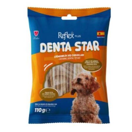 Reflex Plus Denta Star Diş Sağlığı Destekleyici Küçük Irk Köpek Ödül Maması 110 Gr