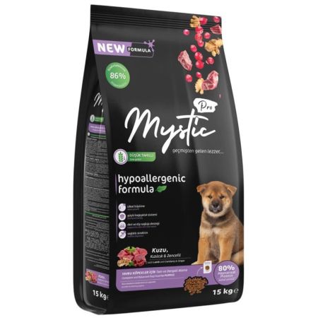 Mystic Pro Kuzu Etli Yavru Köpek Maması 15 kg
