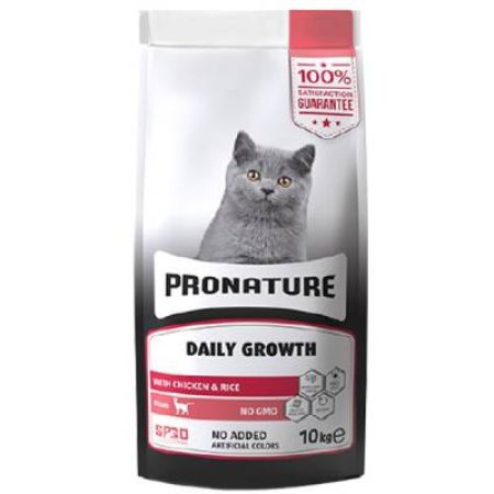 Pronature Tavuklu ve Pirinçli Yavru Kedi Maması 10 kg