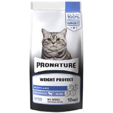 Pronature Adult Sterilised Hamsili Kısırlaştırılmış Kedi Maması 10 kg