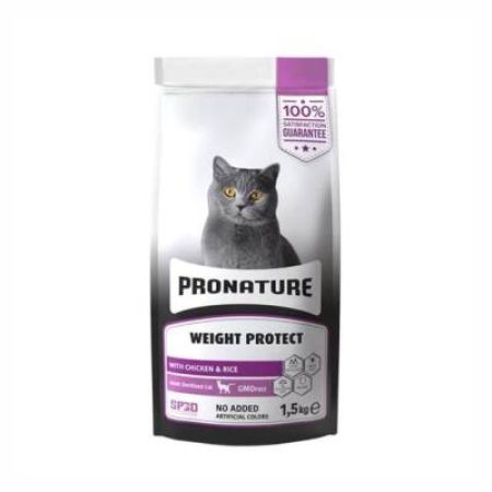 Pronature Tavuklu ve Pirinçli Kısırlaştırılmış Yetişkin Kedi Maması 1,5 Kg