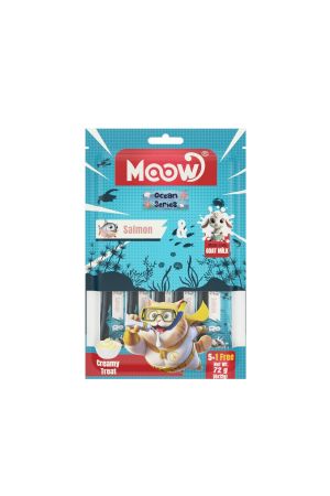 Moow Somonlu Keçi Sütlü Kedi Krema Ödülü 6x12g