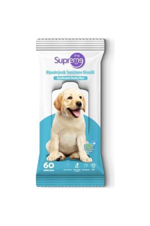 Supreme Dog Hipoalerjenik Temizleme Mendili